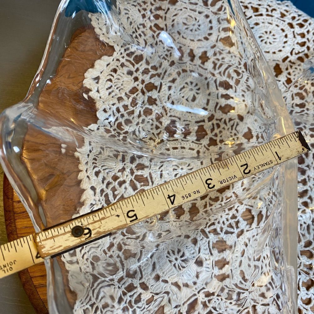 Clam shell buffet side dish 12.6oz Carlisle 33907 clear SAN plastic Commercial 2 - Picture 12 of 14